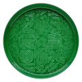 LUX PLATEAU TRAY LARGE GREEN 450mm - DYKE & DEAN