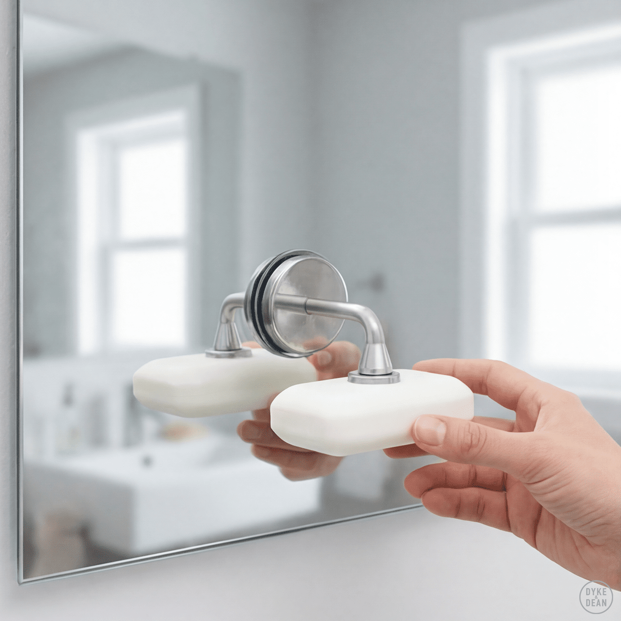 MAGNETIC SOAP ARM HOLDER - DYKE & DEAN