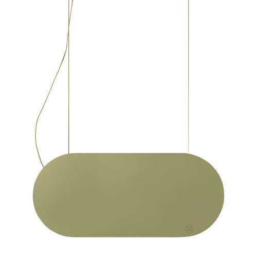 MALUMI A SUSPENSION PENDANT LIGHT OLIVE GREEN - DYKE & DEAN
