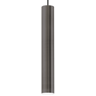METAL TUBE BATON PENDANT LIGHT LONG GUN METAL TUBE PENDANT - DYKE & DEAN