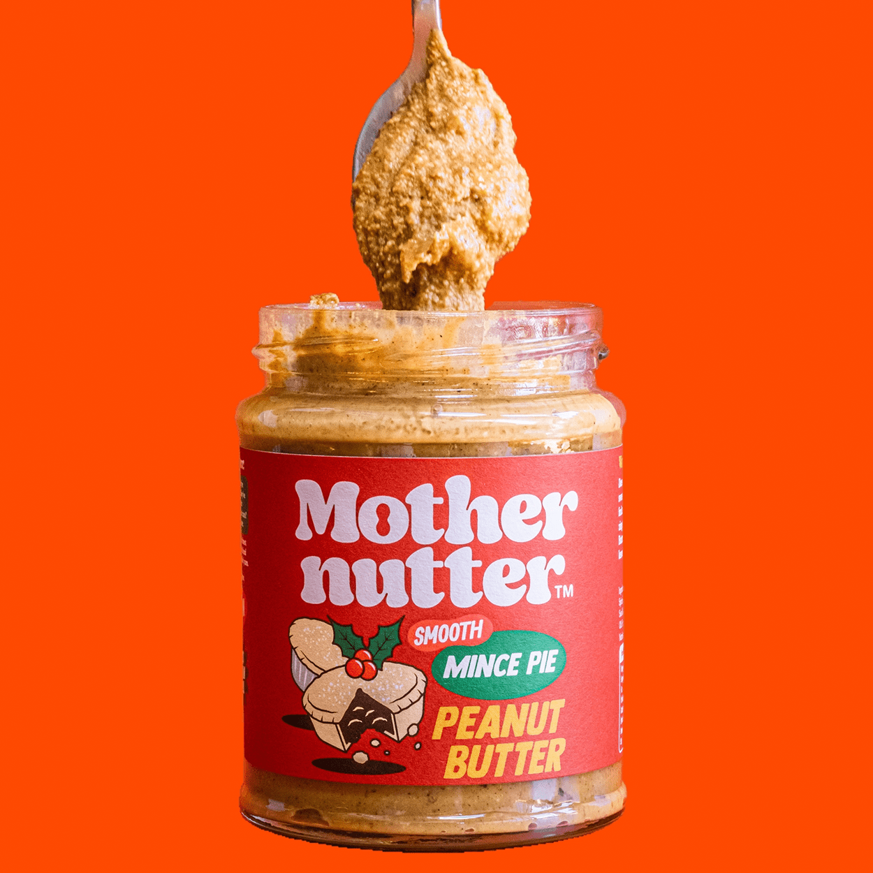 MOTHER NUTTER CRUNCHY MINCE PIE PEANUT BUTTER - DYKE & DEAN