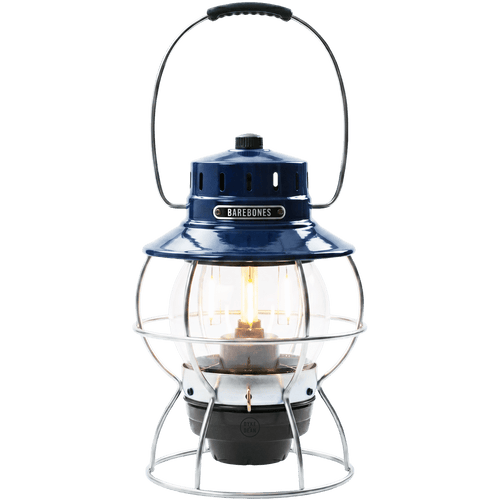 OCEAN BLUE RAILROAD LANTERN - DYKE & DEAN