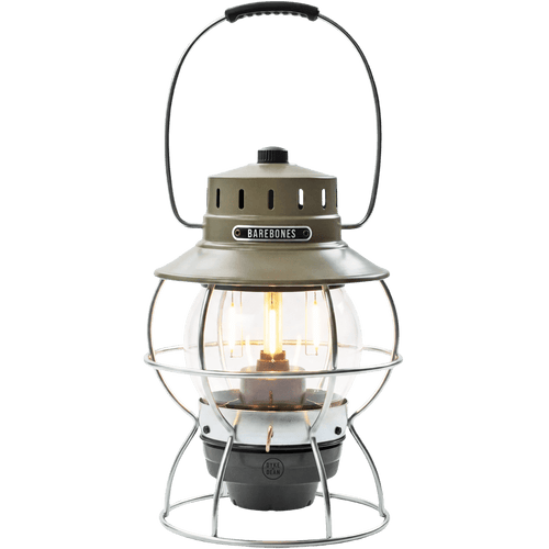 OLIVE RAILROAD LANTERN - DYKE & DEAN