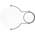 OMK ORBIT. 1965 MIRROR BLACK - DYKE & DEAN