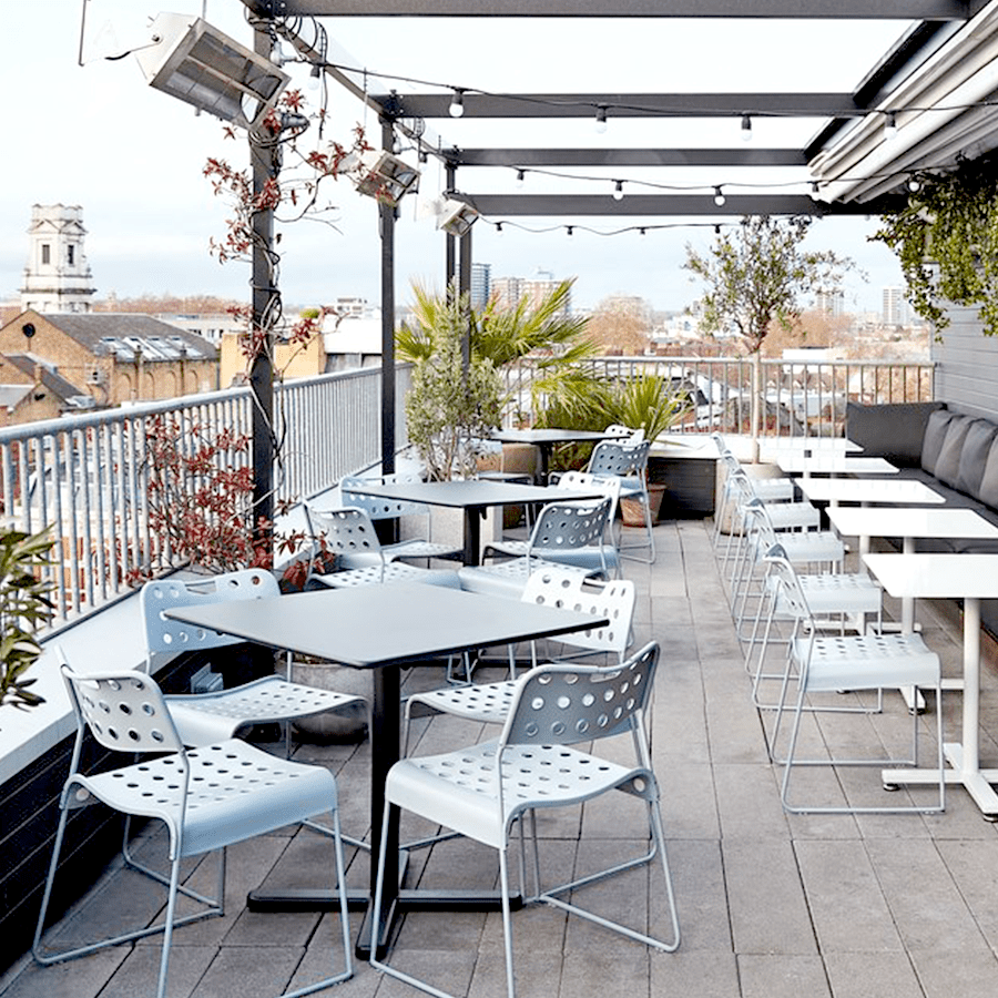 OMKSTAK. 1965 SILLA TRAFFIC ROJA