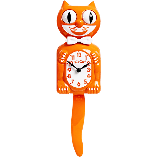 ORANGE KIT CAT KLOCK - DYKE & DEAN