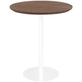 PIAZZA SIDE TABLE 50 WALNUT WHITE - DYKE & DEAN