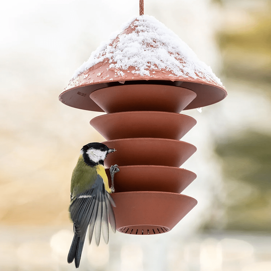 PIDAT BIRD FEEDER TERRACOTTA - DYKE & DEAN