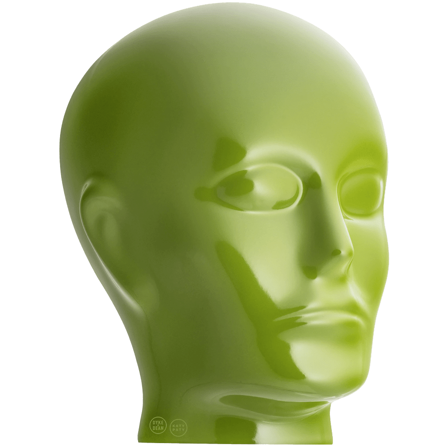 PORCELAIN CERAMIC HEAD - DYKE & DEAN