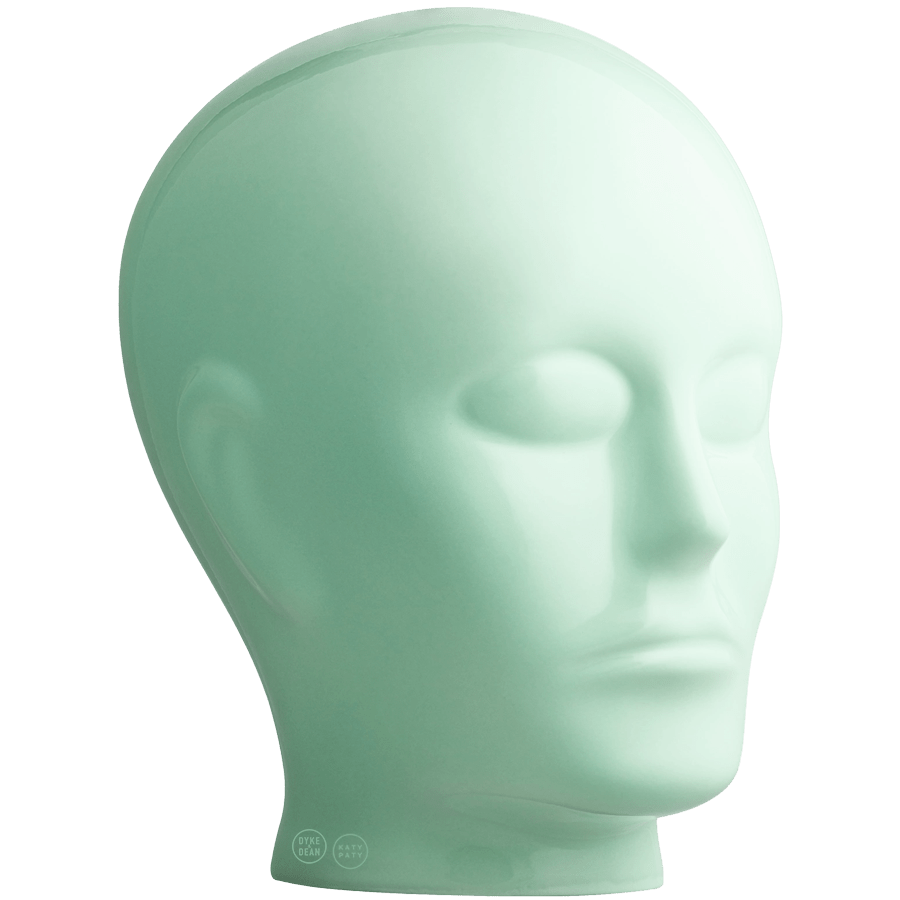 PORCELAIN CERAMIC HEAD - DYKE & DEAN