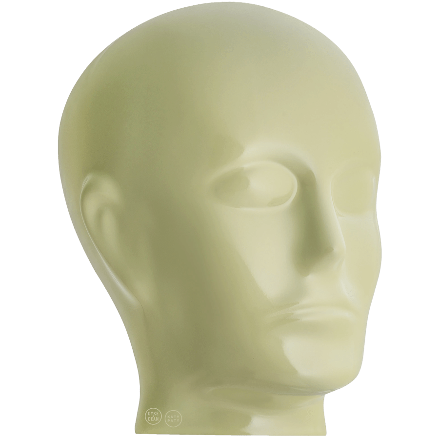 PORCELAIN CERAMIC HEAD - DYKE & DEAN