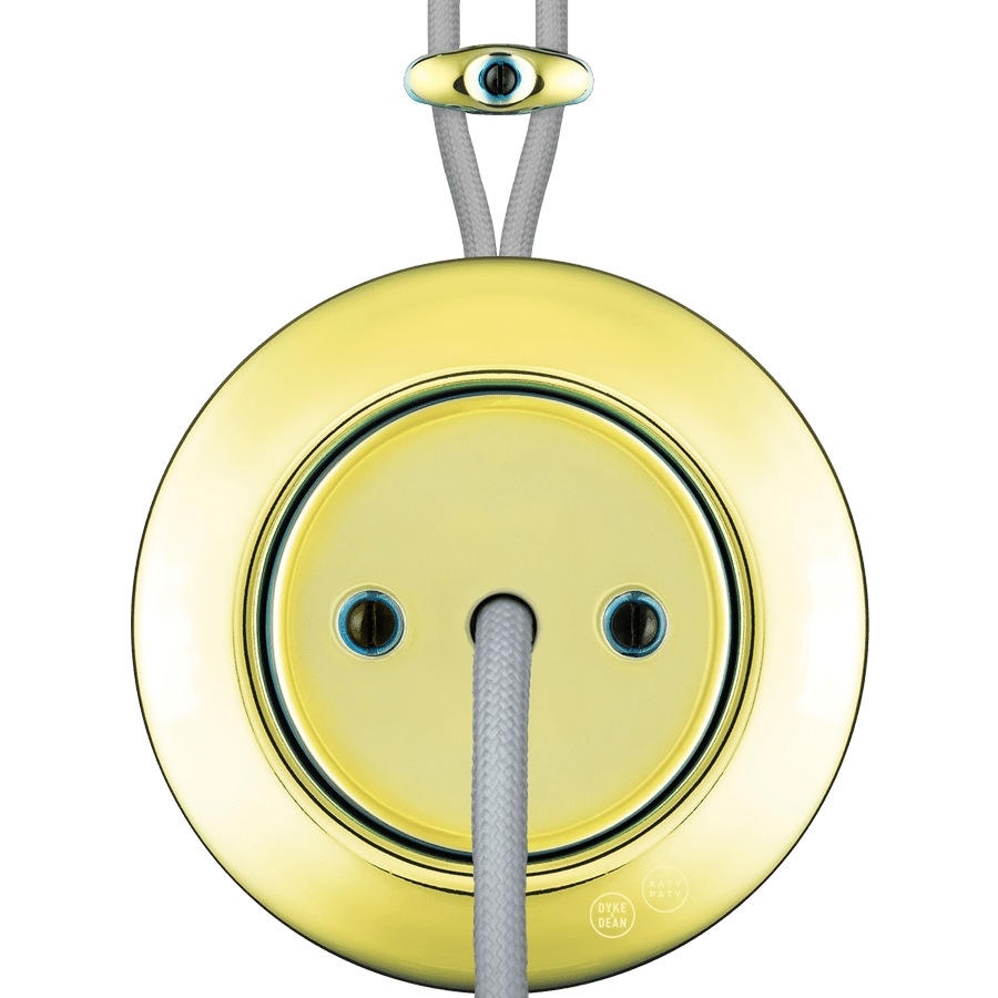 PORCELAIN KATY PATY COLONA ROUND SURFACE MOUNTED CABLE GLAND SOCKET LUCEDO - DYKE & DEAN