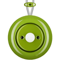 PORCELAIN KATY PATY COLONA ROUND SURFACE MOUNTED MOTION SENSOR GREEN - DYKE & DEAN