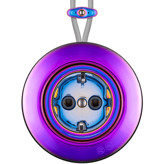 PORCELAIN KATY PATY COLONA ROUND SURFACE MOUNTED SCHUKO SOCKET VIOLEDO - DYKE & DEAN