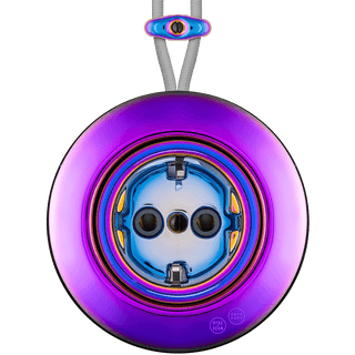 PORCELAIN KATY PATY COLONA ROUND SURFACE MOUNTED SCHUKO SOCKET VIOLEDO - DYKE & DEAN