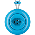 PORCELAIN KATY PATY COLONA ROUND SURFACE MOUNTED SWISS SOCKET AZURE - DYKE & DEAN