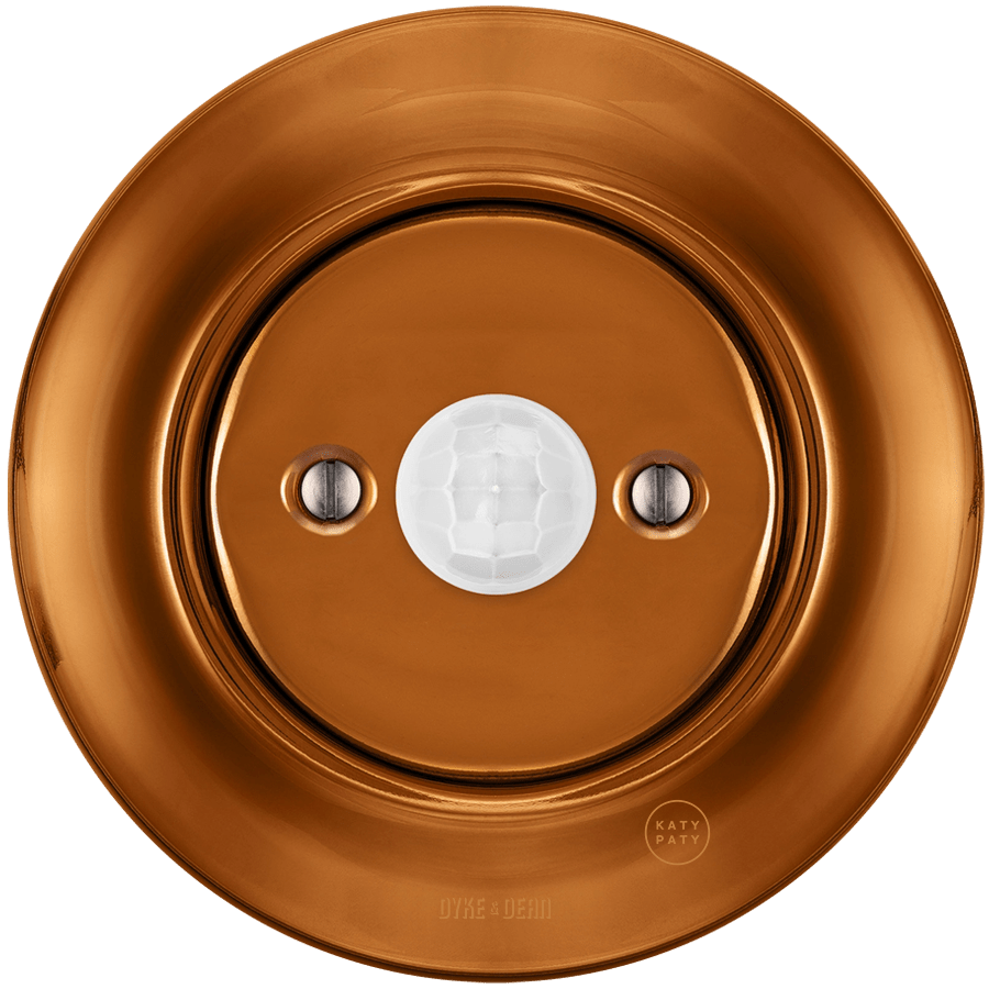 PORCELAIN WALL CABLE MOTION SENSOR BRONZE - DYKE & DEAN