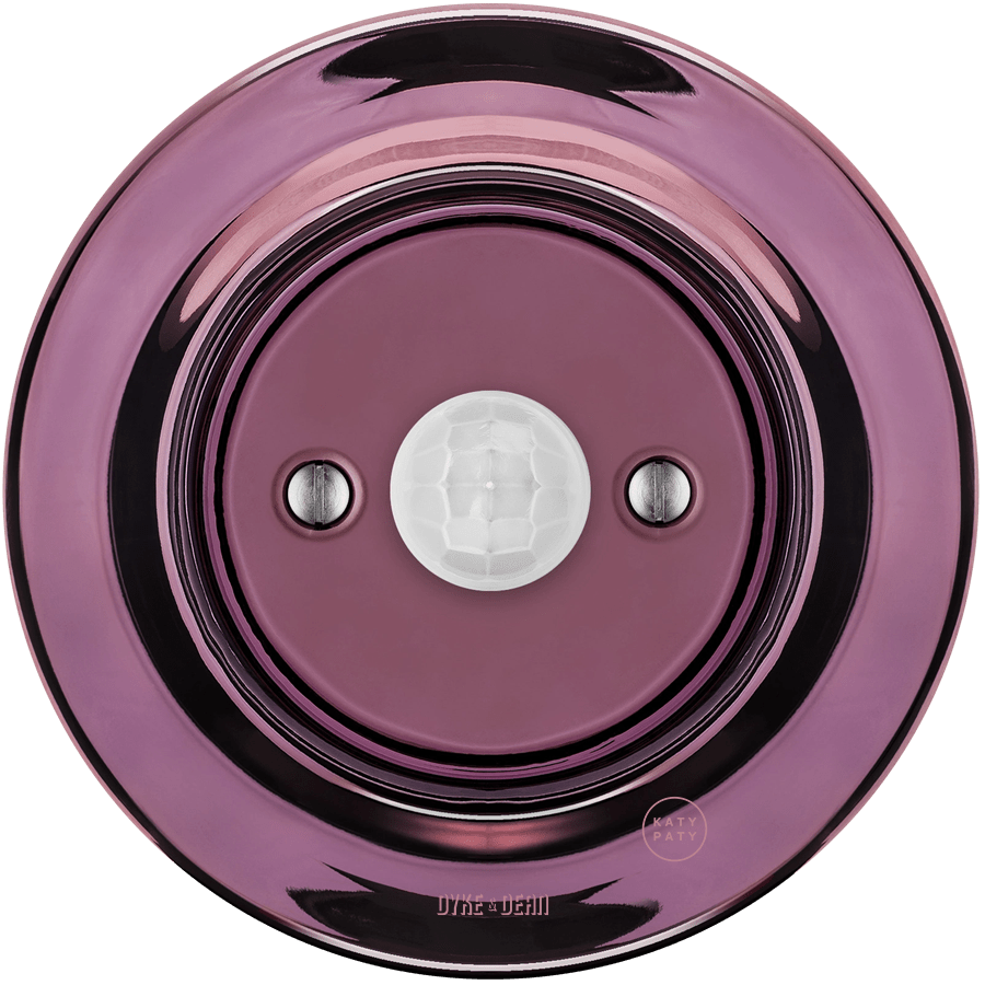 PORCELAIN WALL CABLE MOTION SENSOR PURPLE - DYKE & DEAN