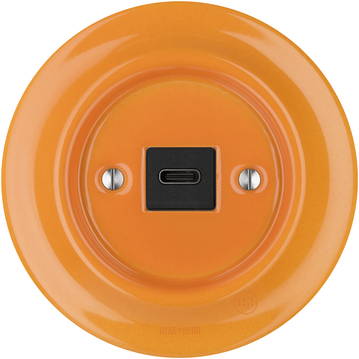 PORCELAIN WALL SOCKET CARROT USB - C CHARGER - DYKE & DEAN
