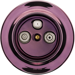 PORCELAIN WALL SOCKET PURPLE TV ANTENNA - DYKE & DEAN
