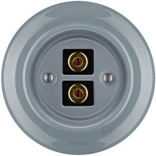 PORCELAIN WALL SPEAKER SOCKET ASH GREY - DYKE & DEAN