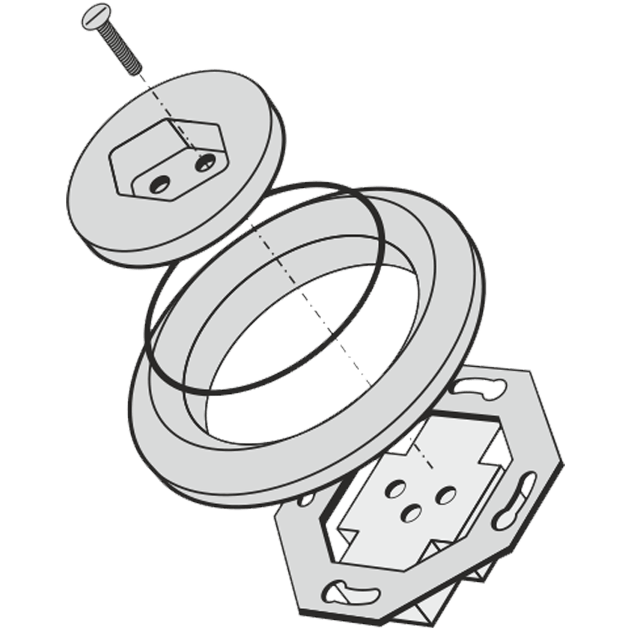 PORCELAIN WALL SWISS SOCKET PURPLE - DYKE & DEAN