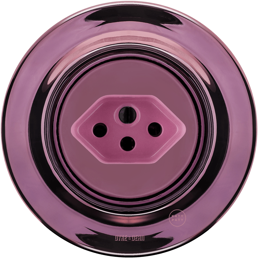 PORCELAIN WALL SWISS SOCKET PURPLE - DYKE & DEAN