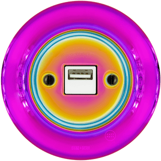 PORCELAIN WALL USB CHARGER SOCKET VIOLEDO - DYKE & DEAN