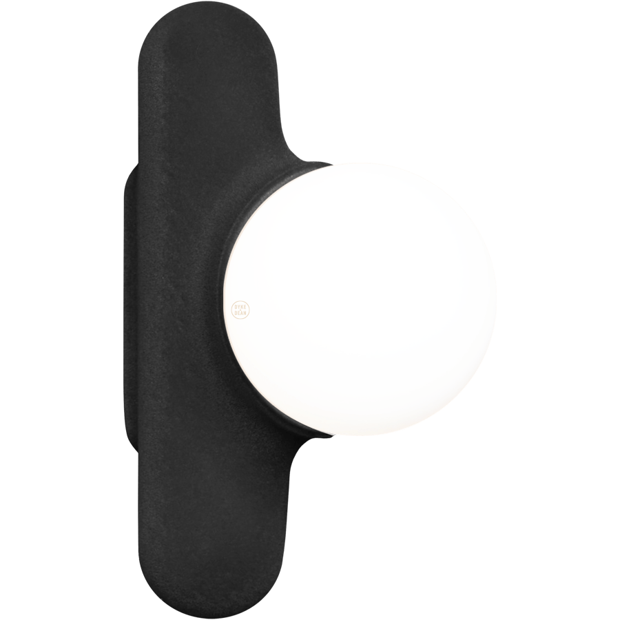 PRICKLY PEAR MONO WALL LIGHT GLOBE VELOUR - DYKE & DEAN