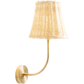 RATTAN WALL LAMP CECILE - DYKE & DEAN
