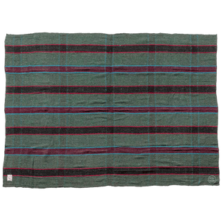RECYCLED BLANKET GREEN - DYKE & DEAN