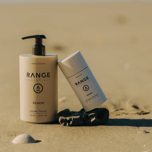 RENEW SANTAL & SEA SALT BODY WASH - DYKE & DEAN