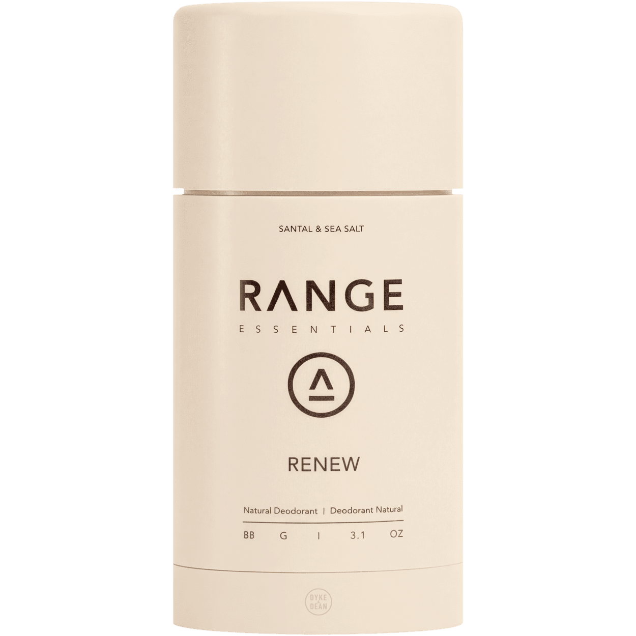 RENEW SANTAL & SEA SALT NATURAL DEODORANT - DYKE & DEAN