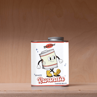 RIDE & GRIND RWANDA COFFEE BEANS TIN - DYKE & DEAN
