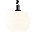 RIPPLE OPALINE RETRACTABLE CORD LIGHT SMALL - DYKE & DEAN