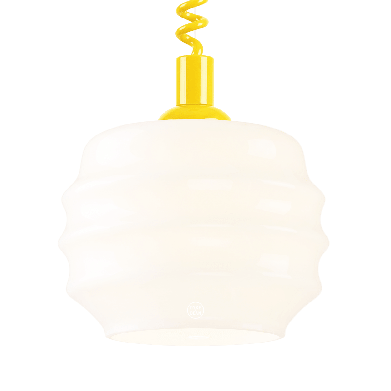 RIPPLE OPALINE RETRACTABLE CORD LIGHT SMALL - DYKE & DEAN