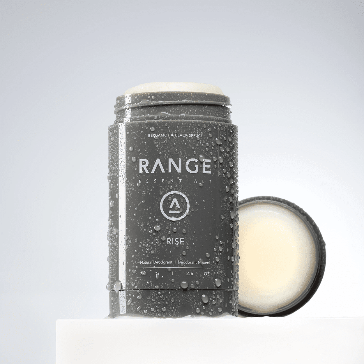 RISE BERGAMOT & BLACK SPRUCE NATURAL DEODORANT - DYKE & DEAN