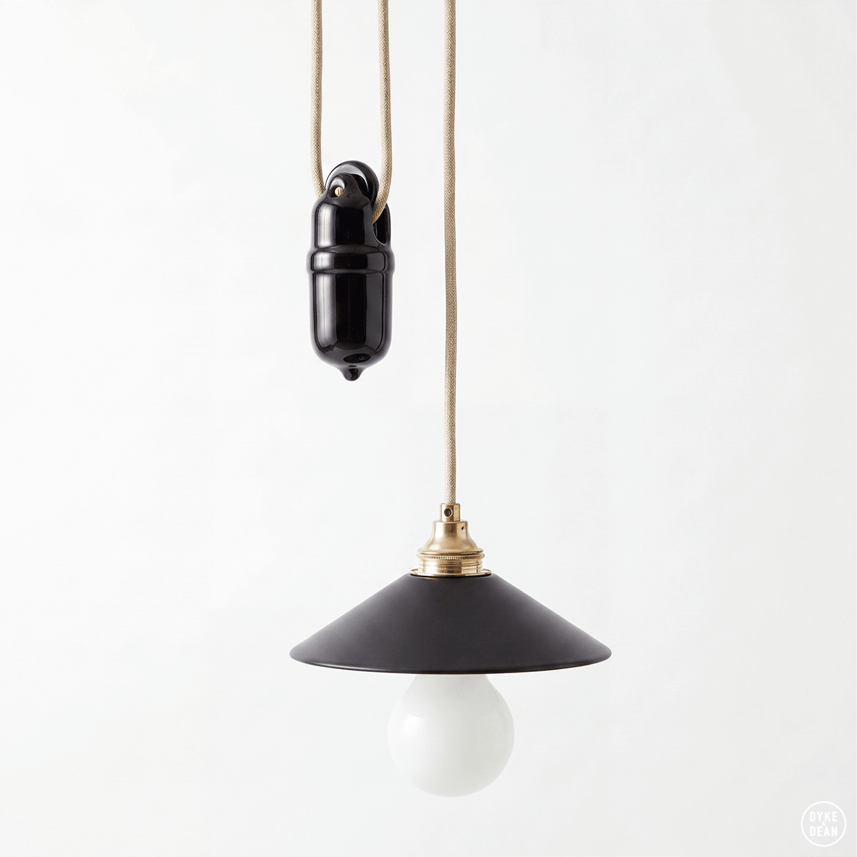 RISE & FALL CERAMIC COUNTER BALANCE WEIGHT BLACK - DYKE & DEAN
