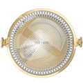ROUND BRASS WALL AND CEILING LAMP - DYKE & DEAN