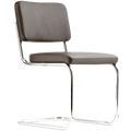 S 32 PV THONET LEATHER DINING CHAIR - DYKE & DEAN