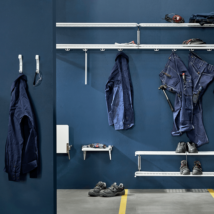 SCHOOL DOUBLE WALL HOOK - DYKE & DEAN