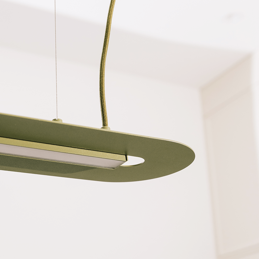 SENKEI PENDANT STRIP BEAM SUSPENSION LIGHT A - DYKE & DEAN