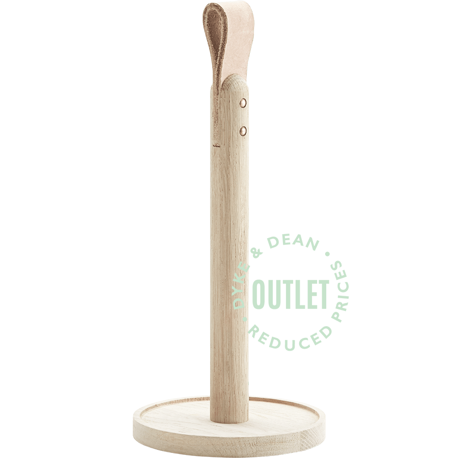 SKAGERAK OAK PAPER TOWEL HOLDER OUTLET - DYKE & DEAN