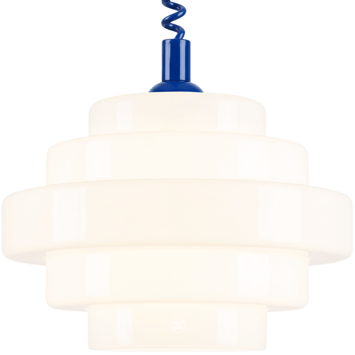 SMALL BAUHAUS OPALINE RETRACTABLE CORD LIGHT - DYKE & DEAN