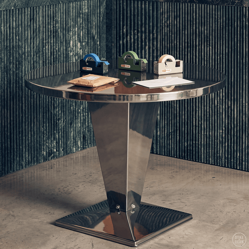 SMALL NAVY TAPE DISPENSER - DYKE & DEAN