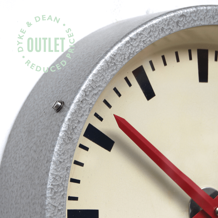 SMALL VINTAGE RFT CLOCK OUTLET - DYKE & DEAN