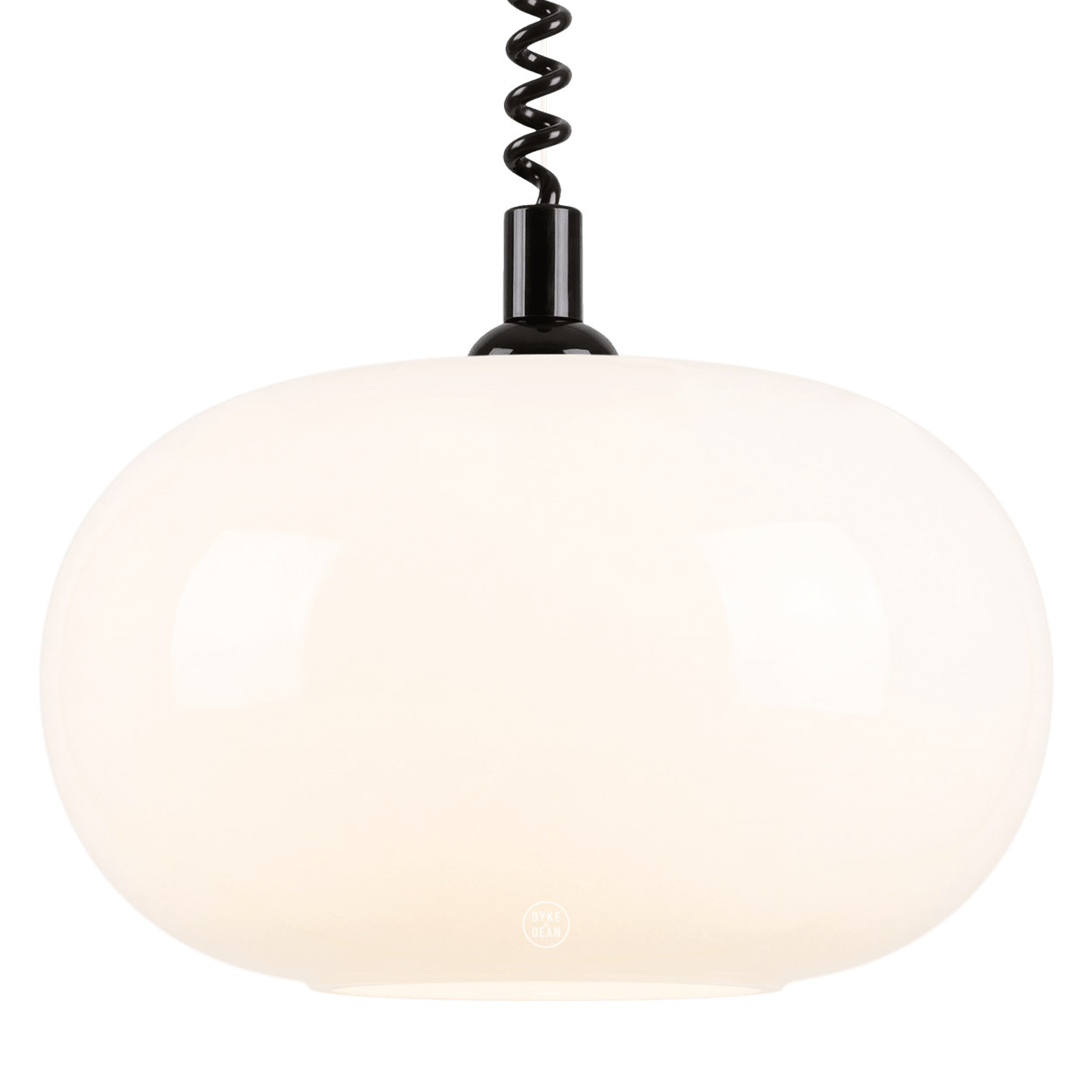 SPHEROID OPALINE RETRACTABLE CORD LIGHT - DYKE & DEAN