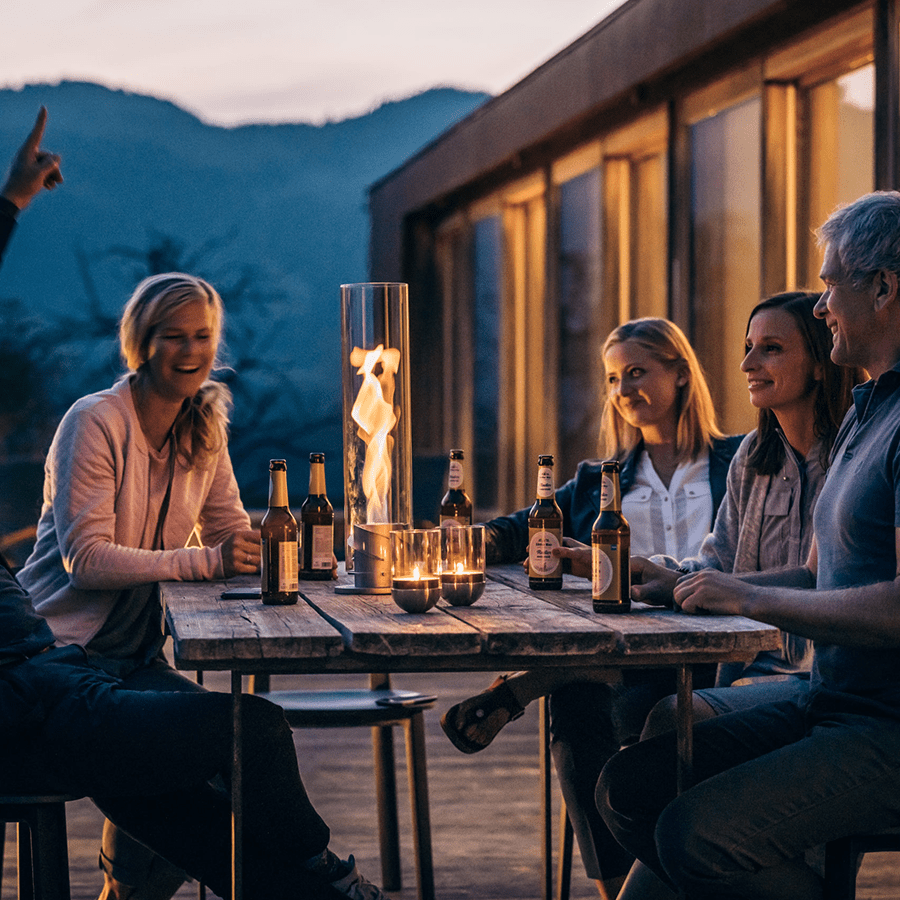 SPIN 90 TABLE FIRE TUBES GOLD SPIN TUBE - DYKE & DEAN