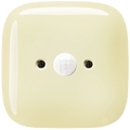 SQUARE PORCELAIN WALL CABLE MOTION SENSOR VANILLA - DYKE & DEAN