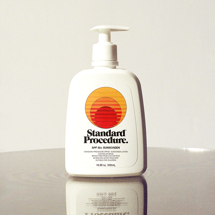 STANDARD PROCEDURE SPF50+ SUNSCREEN 500ml - DYKE & DEAN